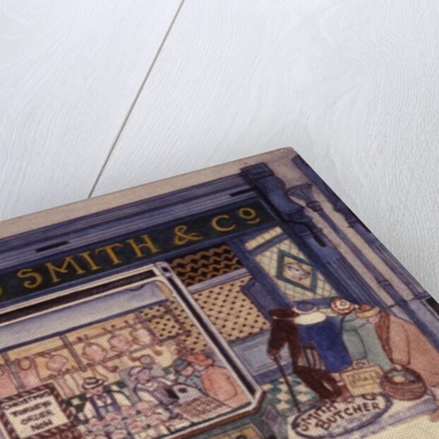 Jones Smith & Co., Butcher's Shop by Gillian Lawson
