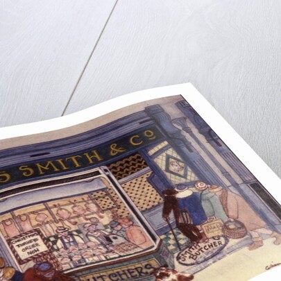 Jones Smith & Co., Butcher's Shop by Gillian Lawson