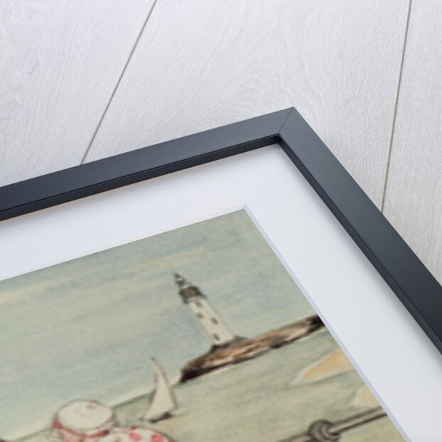 At the Seaside, 1987 by Gillian Lawson