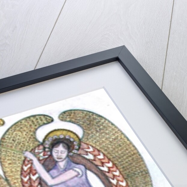 Two angels with trumpets, 1995 by Gillian Lawson