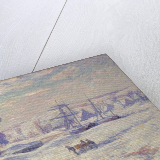 Snow at Quimper, 1909 by Henry Moret