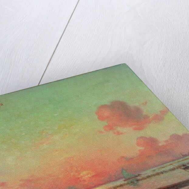 Sunset in Grande Briere, c.1910 by Fernand Loyen du Puigaudeau