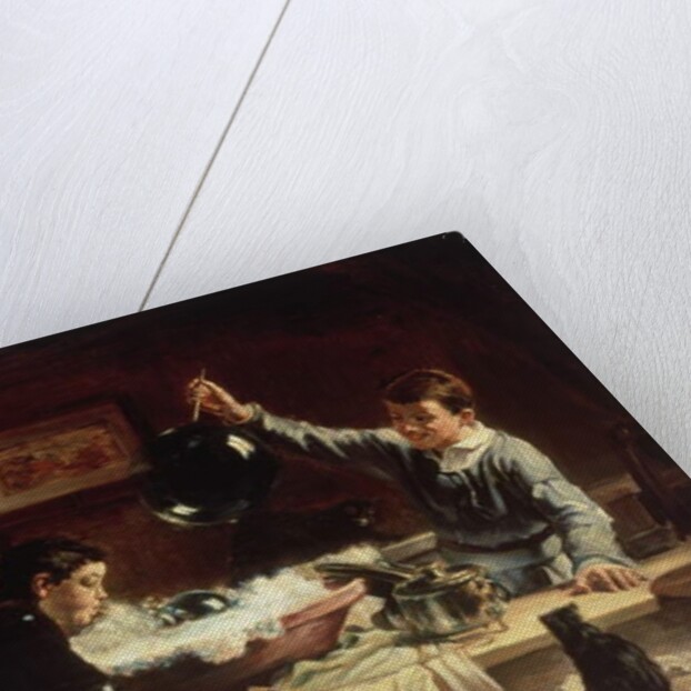 Blowing Bubbles, 1899 by Joseph Bail