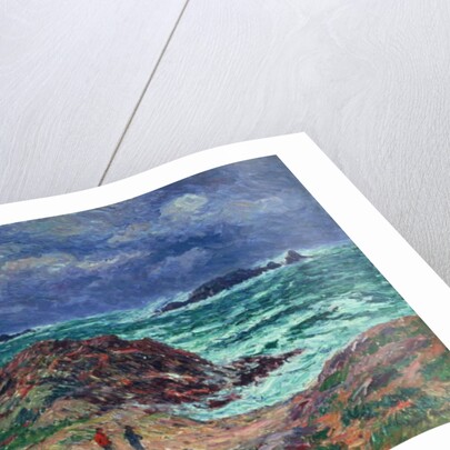 A Squall, Finistere, 1911 by Henry Moret