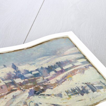 Village under Snow, 1906 by Theodore Earl Butler