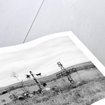 Road Memorial, New Mexico, 2006 by James Galloway