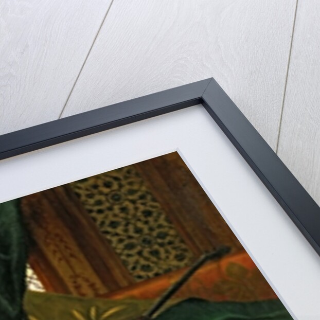 Odalisque with a Lute, 1876 by Hippolyte Berteaux