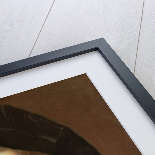 Portrait of a woman in a hat by Gustave Jacquet