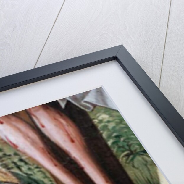 The crucifixion, detail by Martin Schongauer