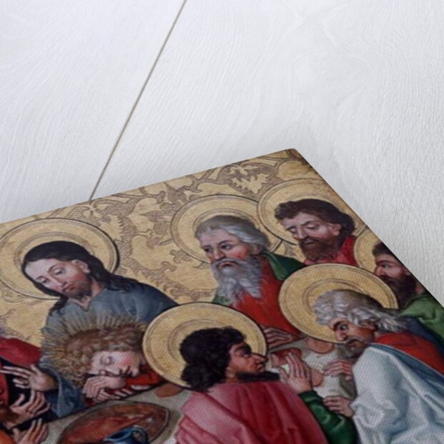 The Last supper, detail by Anonymous