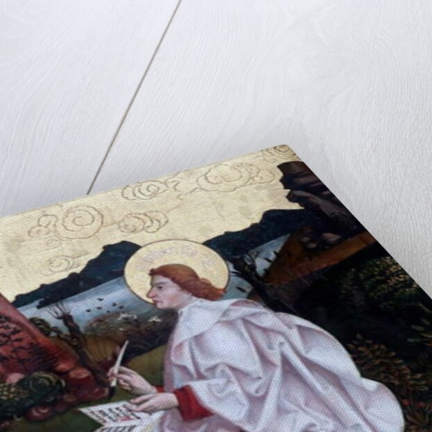 Saint John on Patmos by Martin Schongauer