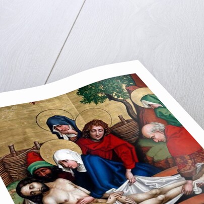 The Entombment by Martin Schongauer
