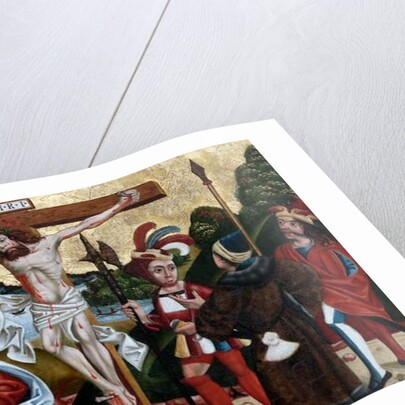 The crucifixion by Martin Schongauer