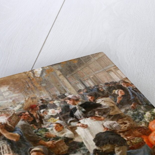 Les Halles, 1895 by Leon Augustin Lhermitte