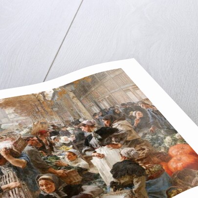 Les Halles, 1895 by Leon Augustin Lhermitte