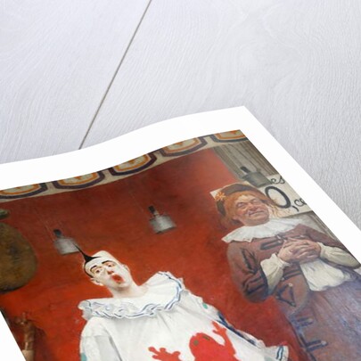 The acrobats, detail, 1888 by Fernand Pelez