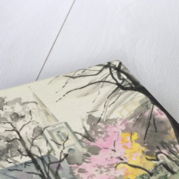 St. Michael's Church, Chester Square, London, 1982 by Izabella Godlewska de Aranda