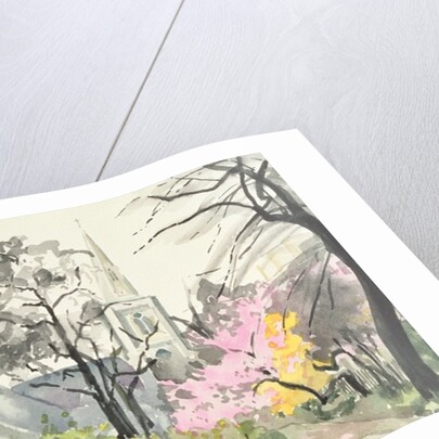 St. Michael's Church, Chester Square, London, 1982 by Izabella Godlewska de Aranda