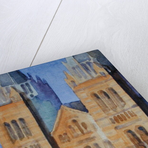 Main Entrance of The Natural History Museum, London, Sunset, 1994 by Izabella Godlewska de Aranda