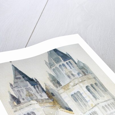 Main Entrance of The Natural History Museum, London, Daytime, 1994 by Izabella Godlewska de Aranda