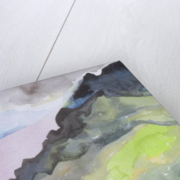 Loch Ness from Glendoe Lodge, 1995 by Izabella Godlewska de Aranda