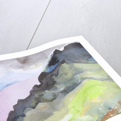 Loch Ness from Glendoe Lodge, 1995 by Izabella Godlewska de Aranda