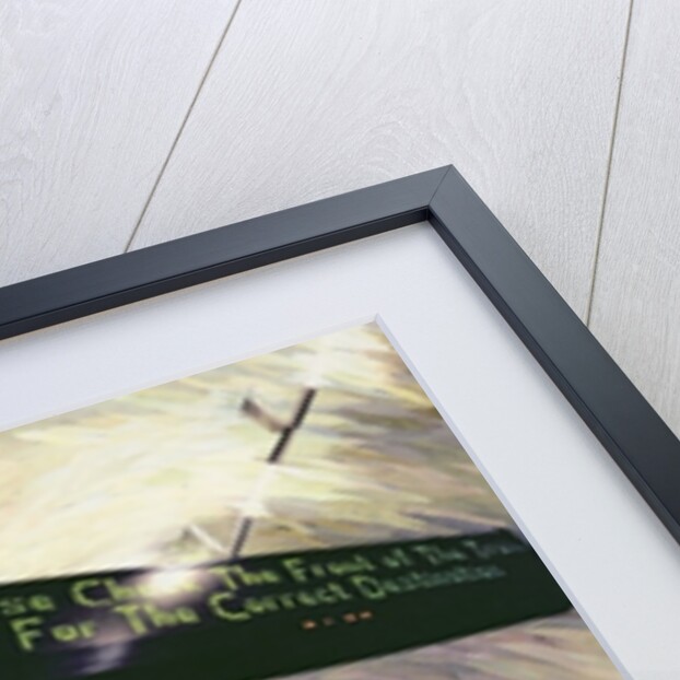 Please Check the front of the Train, 1998 by Ellen Golla