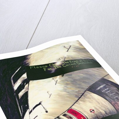 Please Check the front of the Train, 1998 by Ellen Golla