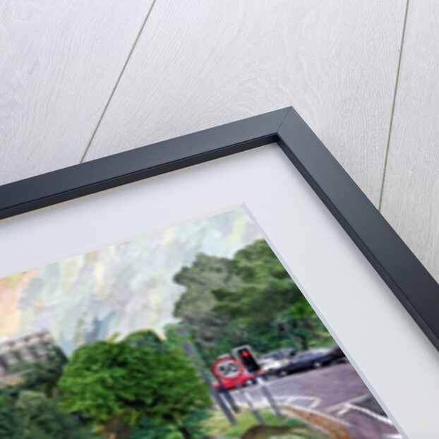 View from a Flyover, 1997 by Ellen Golla