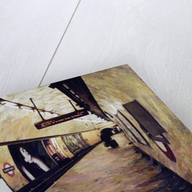 All Trains Go To King's Cross St Pancras, 2004 by Ellen Golla