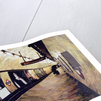 All Trains Go To King's Cross St Pancras, 2004 by Ellen Golla