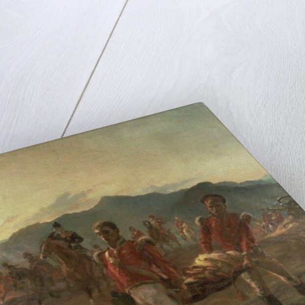 On the Morrow of Talavera, 1923 by Lady Butler