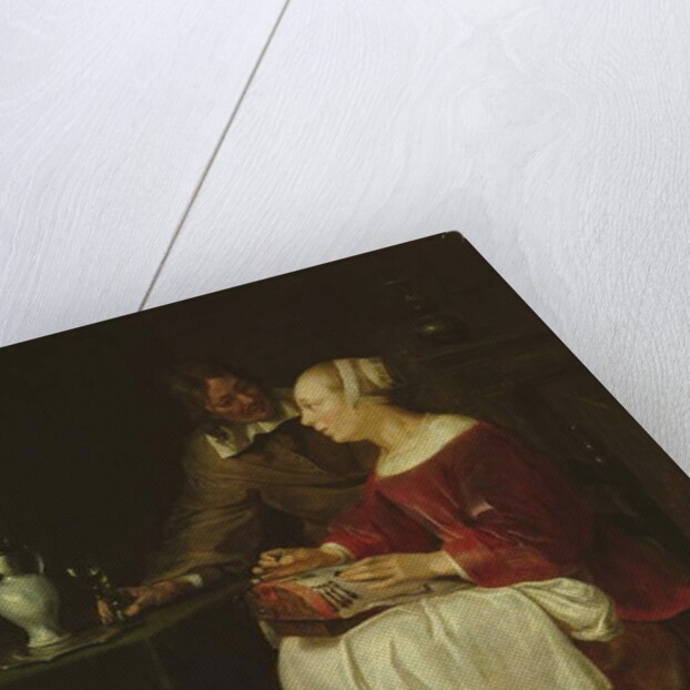 The Lacemaker by Gabriel Metsu