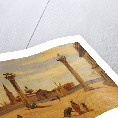 Piazzetta di San Marco, Venice, 1828-34 by Jean Baptiste Camille Corot