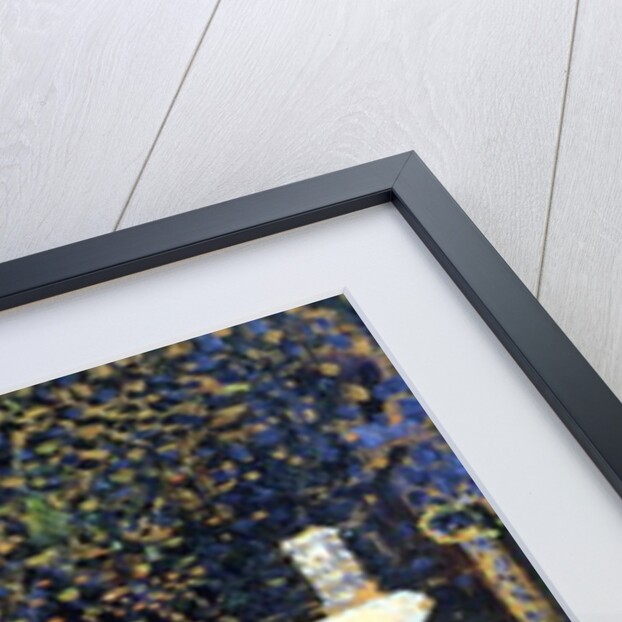 Woman by a lamp, 1890 by Paul Signac