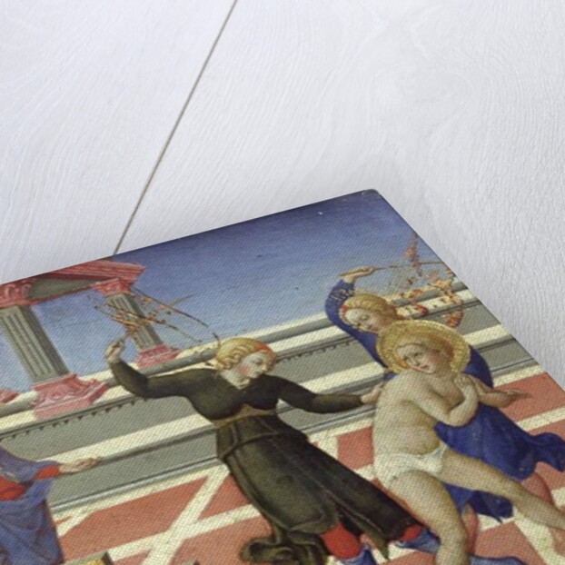 The Dream of St. Jerome, 1444 by Sano di also Ansano di Pietro di Mencio Pietro