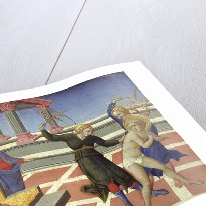 The Dream of St. Jerome, 1444 by Sano di also Ansano di Pietro di Mencio Pietro