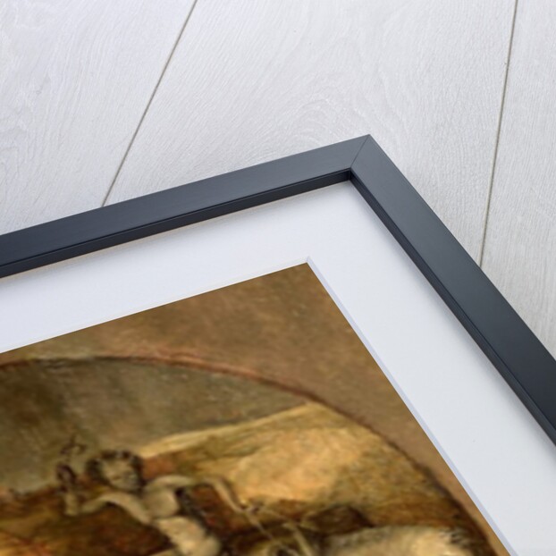 Ploughman unhorsed by a demon by Hieronymus Bosch