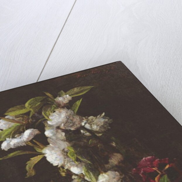 Flowers, 1876 by Ignace Henri Jean Fantin-Latour