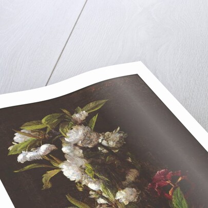 Flowers, 1876 by Ignace Henri Jean Fantin-Latour