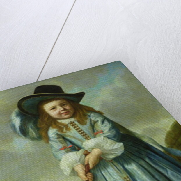 Child Playing Golf by Aelbert Cuyp