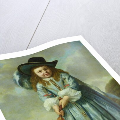 Child Playing Golf by Aelbert Cuyp