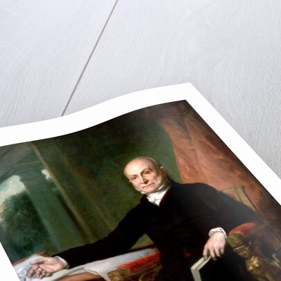 Official Portrait of President John Quincy Adams by George P.A. Healy, 1858 by George Peter Alexander Healy