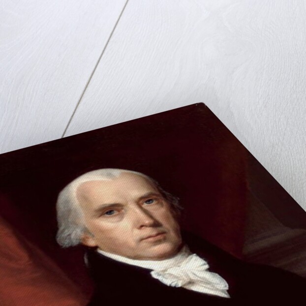 Portrait of James Madison, 1816 by American School