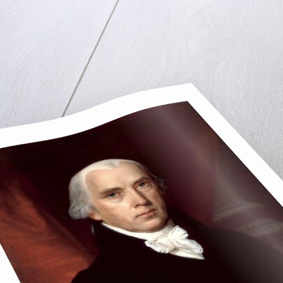 Portrait of James Madison, 1816 by American School