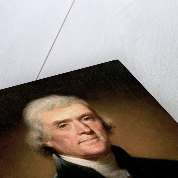 Portrait of Thomas Jefferson, 1853 by Rembrandt Peale