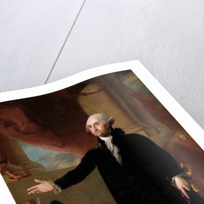 Portrait of George Washington, 1779 by Gilbert Stuart