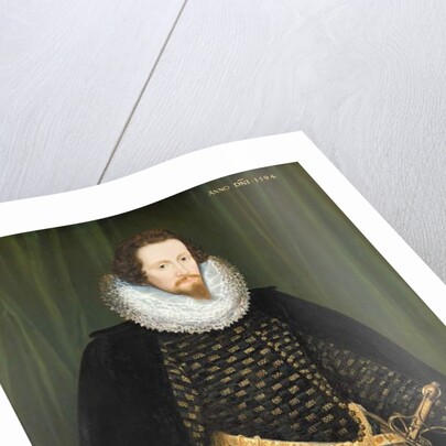 Robert Devereux Earl of Essex, 1594 by Nicholas Hilliard