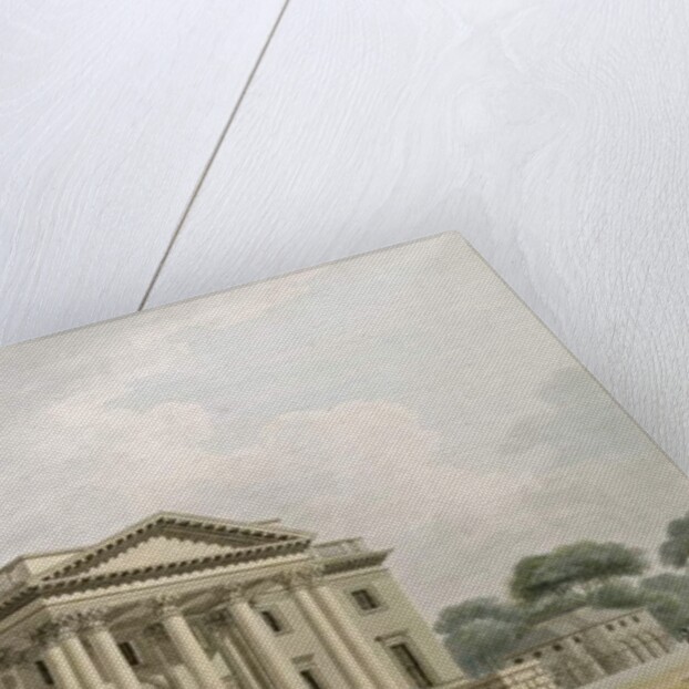 The Great Portico of Gorhambury by Thomas Malton Jnr.