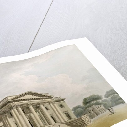 The Great Portico of Gorhambury by Thomas Malton Jnr.